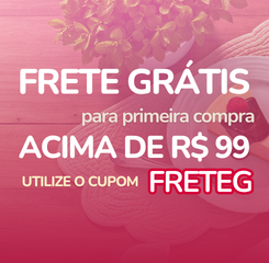 Utilize o cupom FRETEG na primeira compra